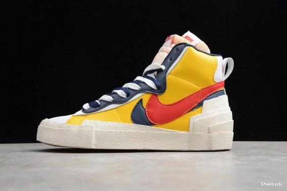 NIKE MAIZE SACAI VARSITY BLAZER X MID BV0072-700 1109
